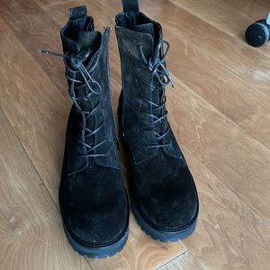 Brand new By Far lace up suede platform boots. Never worn size 40